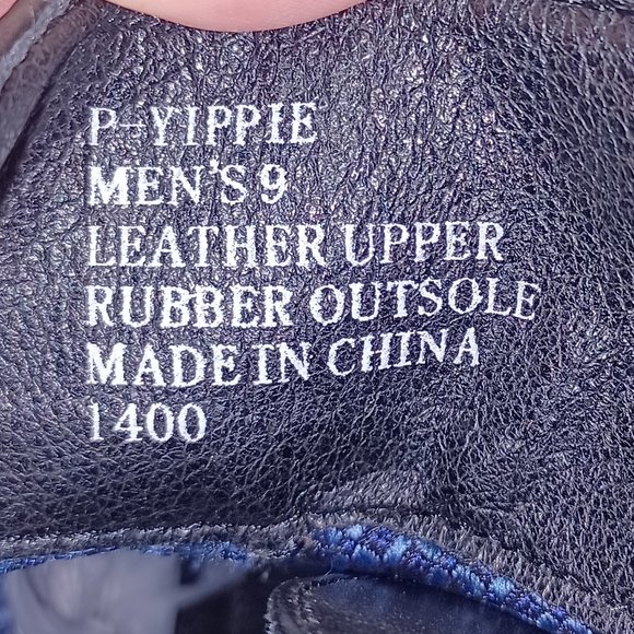 Steve Madden Black Leather Men's Zipper Ankle Boots size 9 - Picture 8 of 13